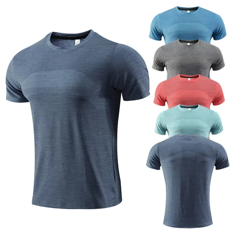 Streetwear Brand Clothing - Multicolor Quick Dry Short Sleeve Sport