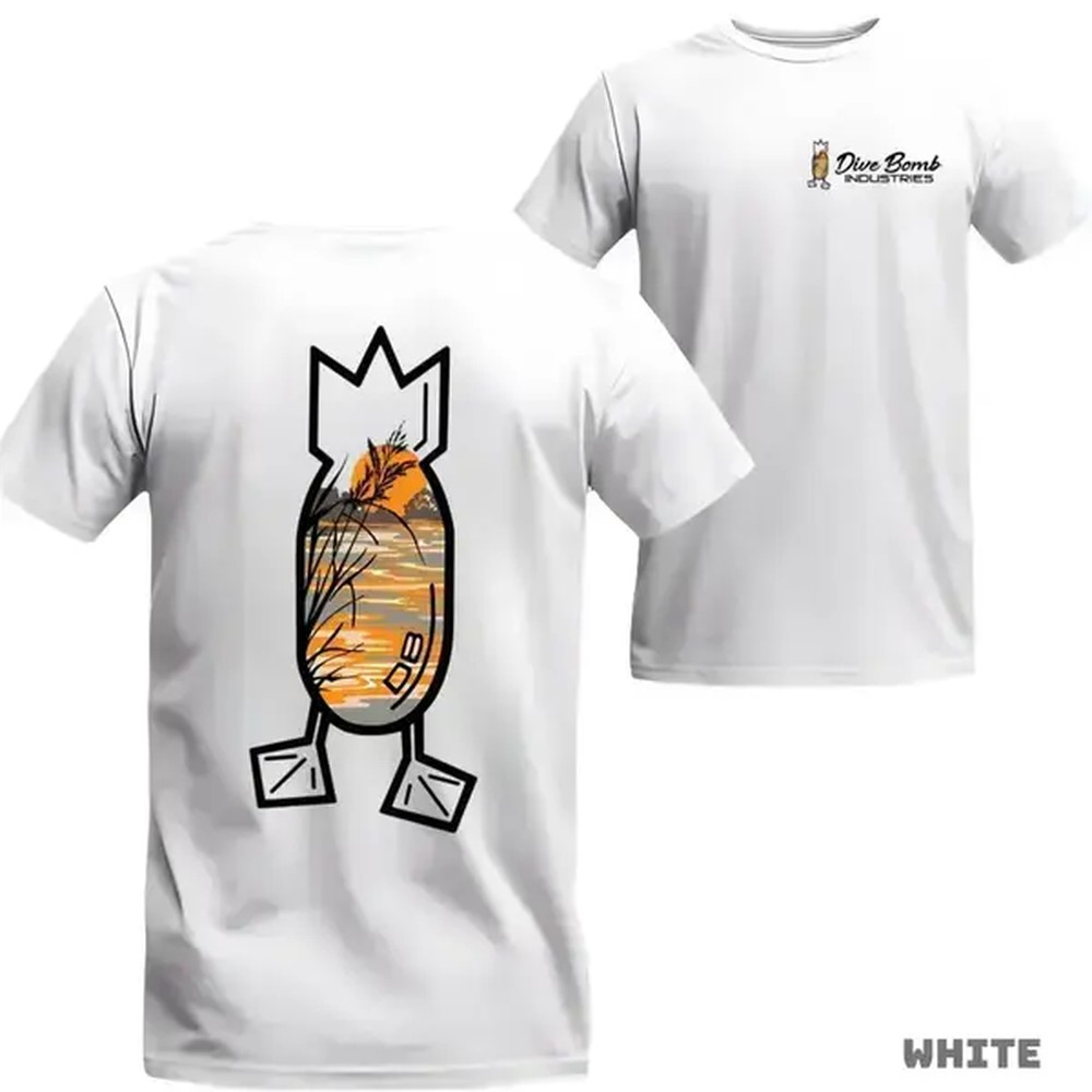 Streetwear Brand Logos - T Shirt, Sunset Outdoor Scene Logo