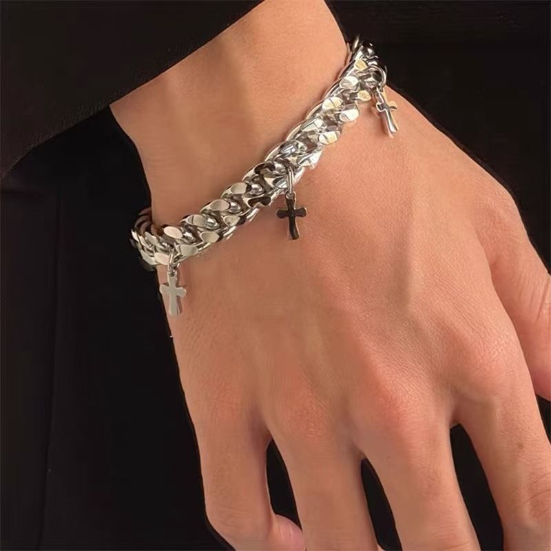 Streetwear Brand Jewelry - Cross Border Hit: Cuban Link Bracelet