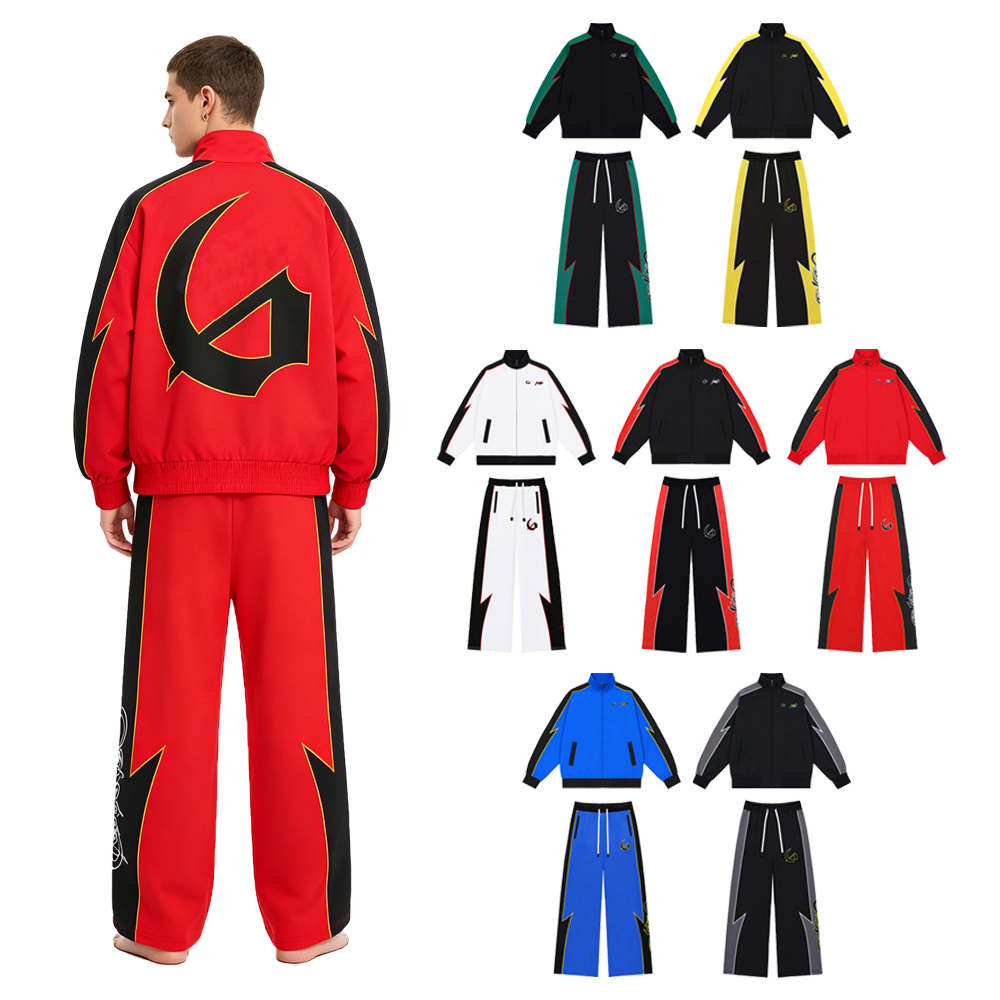 Streetwear Zipper - Y2k Streetwear Men's Sets Two Piece