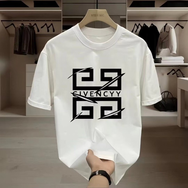 Streetwear Brand Logos - 2026Men's GIVENCY Brand Logo Print T-Shirt