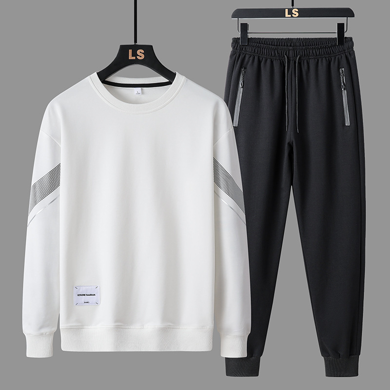 Men's Casual 2-Piece Sportswea - огляд і ціна Streetwear Zipper