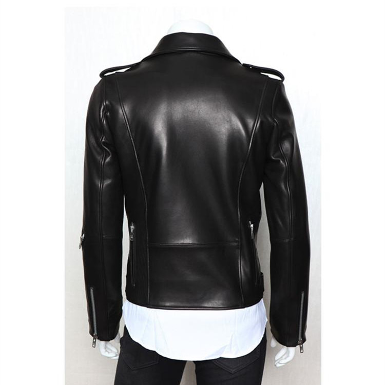 Motorcycle PU Leather Jacket f - огляд і ціна Streetwear Brand Jacket