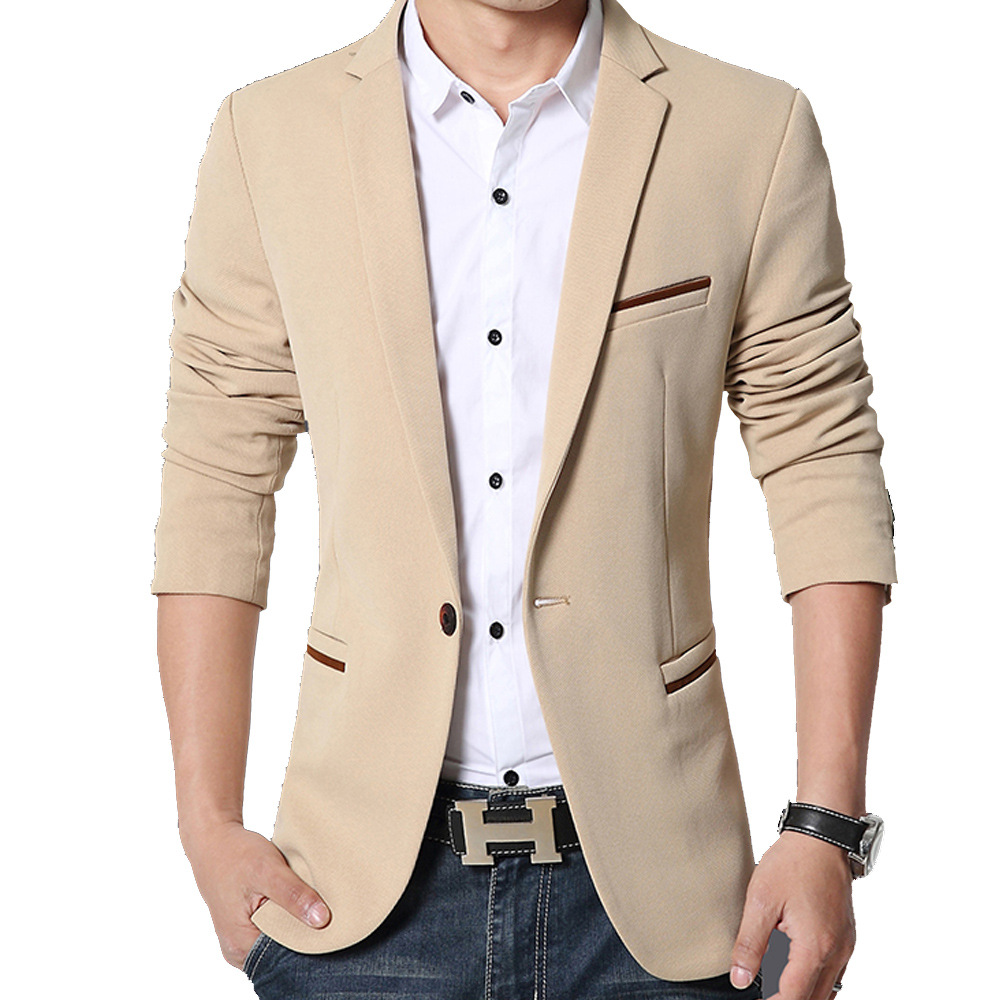 5XL-M Brand Mens Casual Blazer - огляд і ціна Streetwear Brand Jacket
