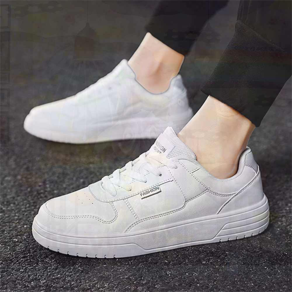 With Ties PU Leather Shoes 41  - огляд і ціна Streetwear Brand Sale