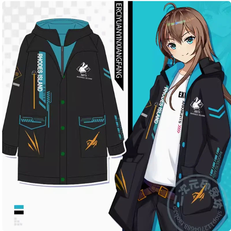 Game Arknights Rhodes Island Z - огляд і ціна Streetwear Zipper