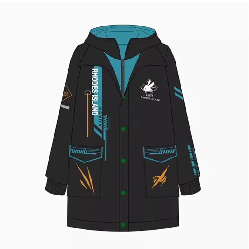 Game Arknights Rhodes Island Z - огляд і ціна Streetwear Zipper