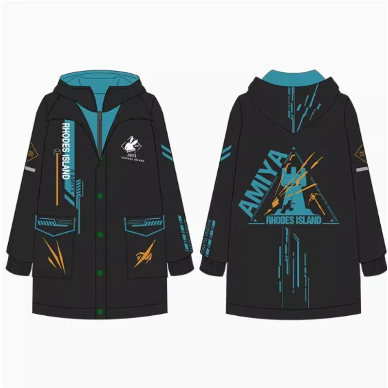 Game Arknights Rhodes Island Z - огляд і ціна Streetwear Zipper