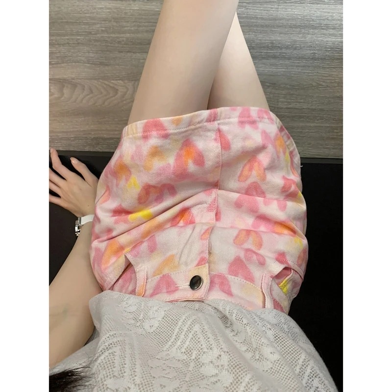 2026 New Pink Denim Mini Skirt - огляд і ціна Streetwear Zipper