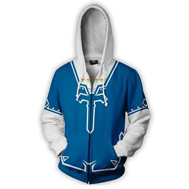 Cosplay Legend Zelda Link Zipp - огляд і ціна Streetwear Zipper
