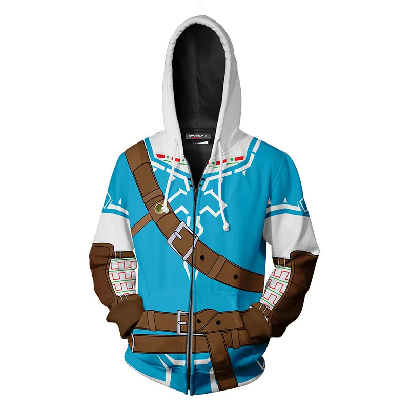 Cosplay Legend Zelda Link Zipp - огляд і ціна Streetwear Zipper