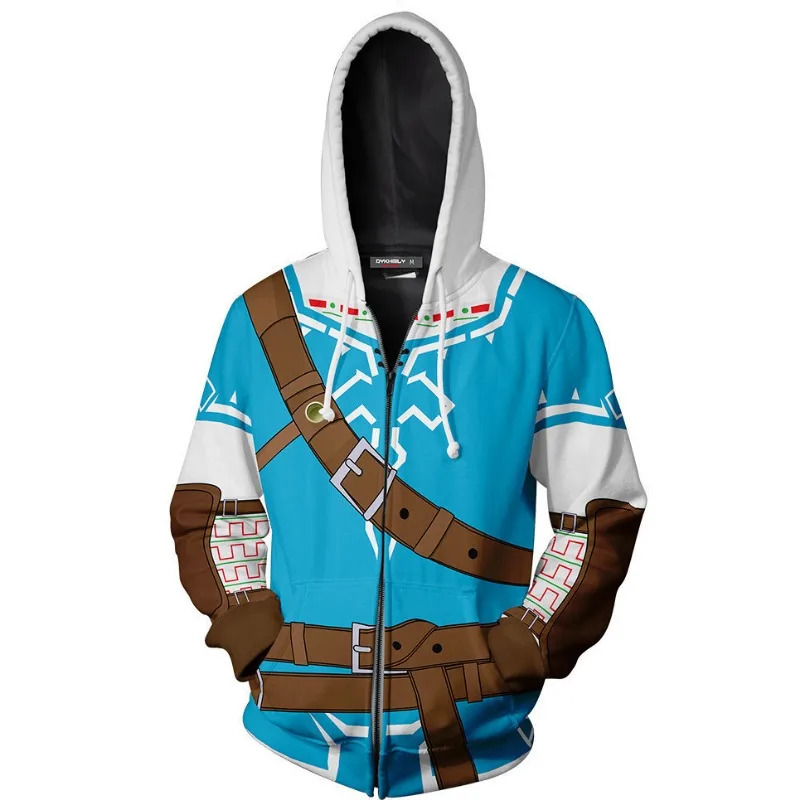 Cosplay Legend Zelda Link Zipp - огляд і ціна Streetwear Zipper