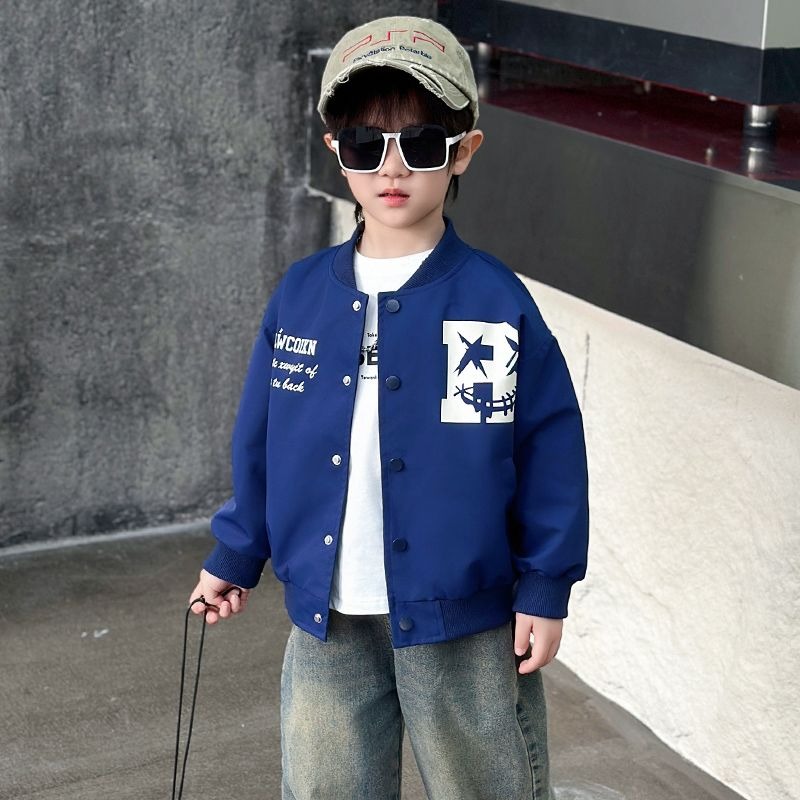 2025 New Boys Baseball Jacket  - огляд і ціна Streetwear Zipper