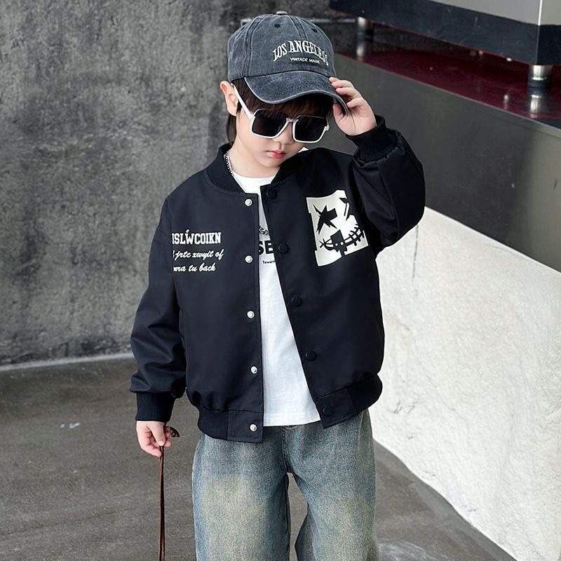 2025 New Boys Baseball Jacket  - огляд і ціна Streetwear Zipper