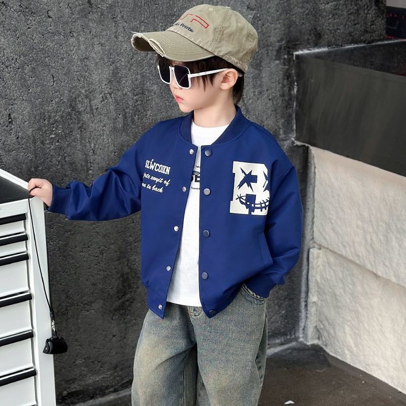 2025 New Boys Baseball Jacket  - огляд і ціна Streetwear Zipper