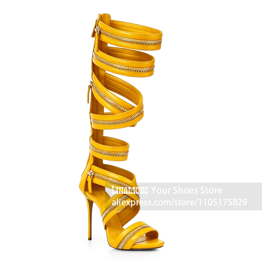 Multi Zipper Wrap Around Knee  - огляд і ціна Streetwear Zipper
