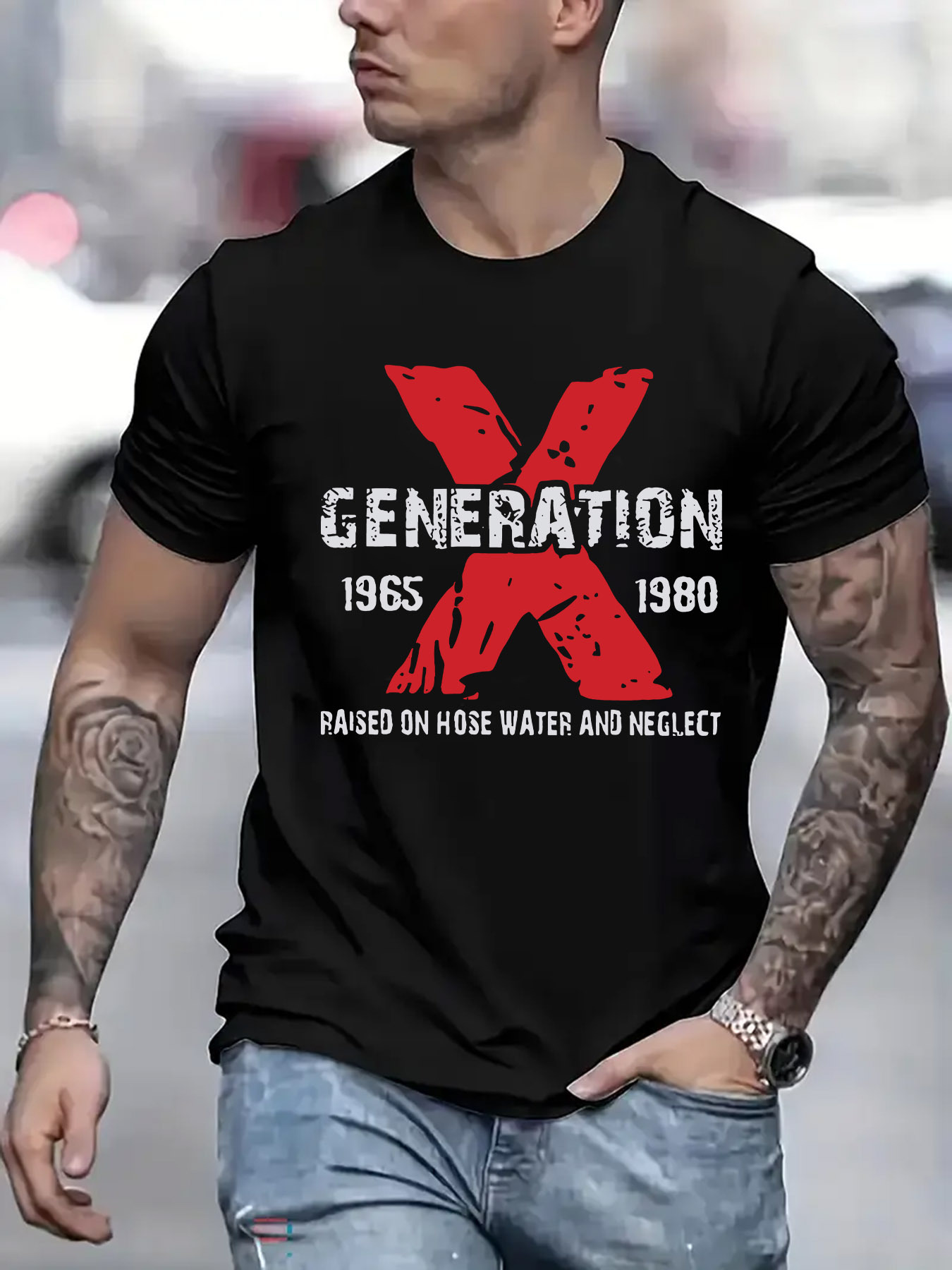 Generation X-brand printed men - огляд і ціна Streetwear Brand Generator