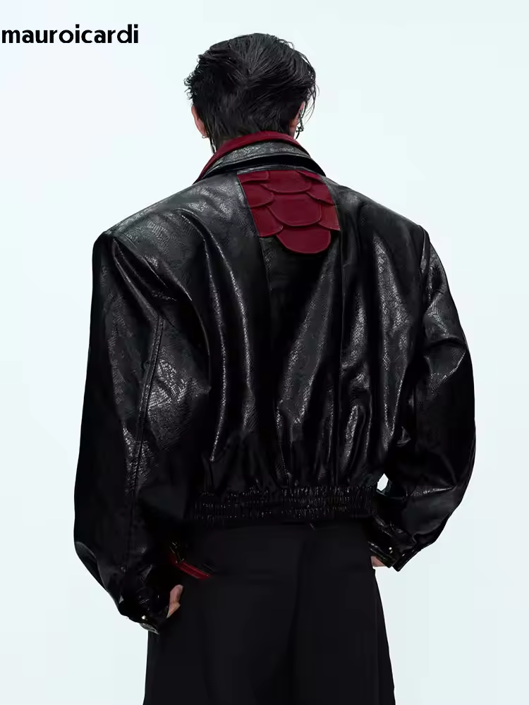 Mauroicardi Spring Autumn Patc - огляд і ціна Streetwear Brand Jacket