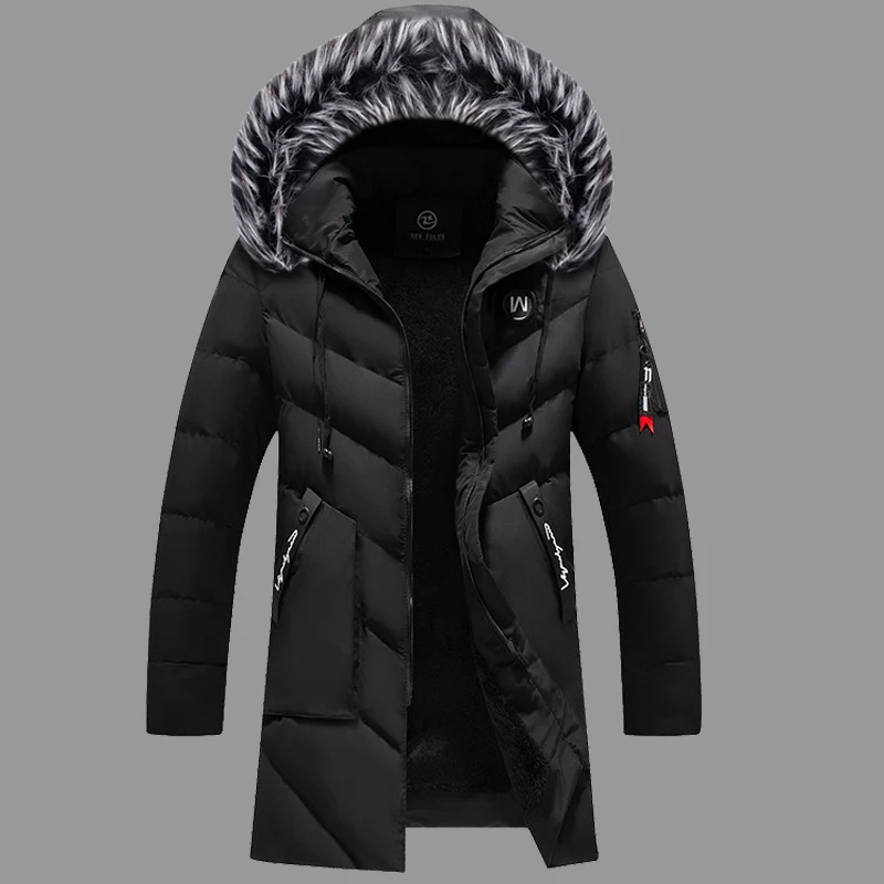 Male Solid Cotton Outwear Coat - огляд і ціна Streetwear Brand Jacket