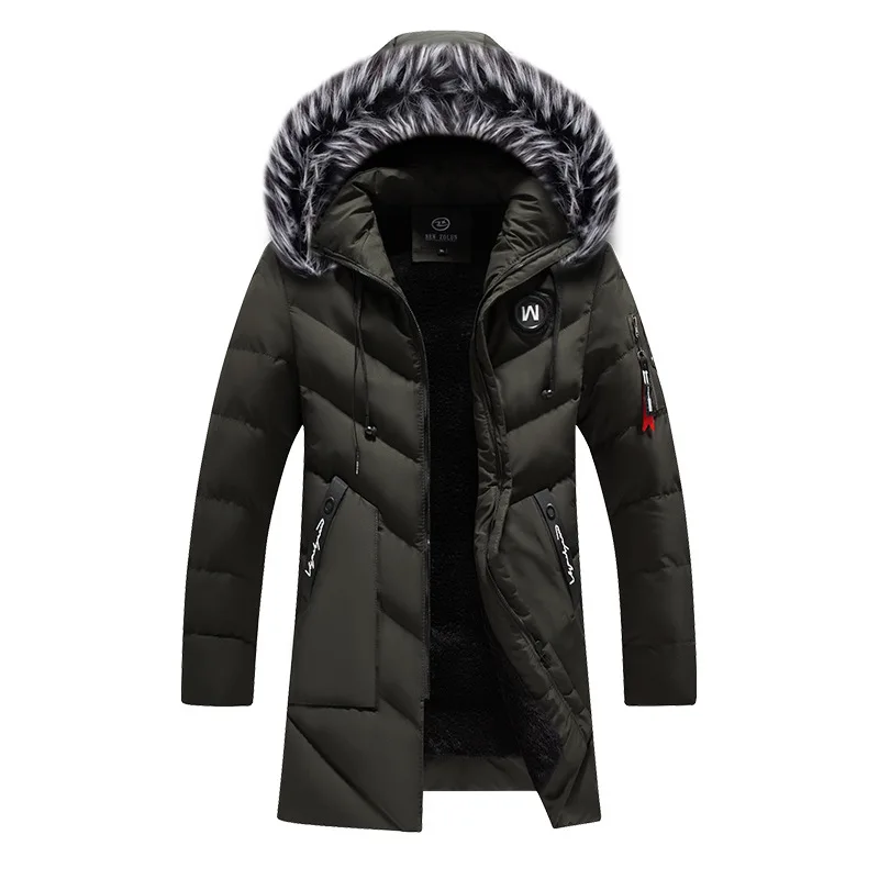 Male Solid Cotton Outwear Coat - огляд і ціна Streetwear Brand Jacket