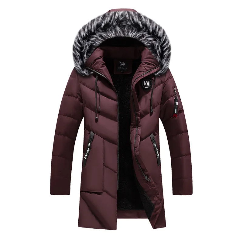 Male Solid Cotton Outwear Coat - огляд і ціна Streetwear Brand Jacket