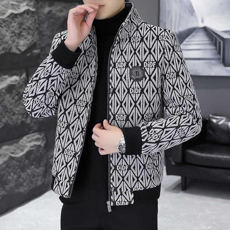 Brand winter Jacquard Woolen J - огляд і ціна Streetwear Brand Jacket