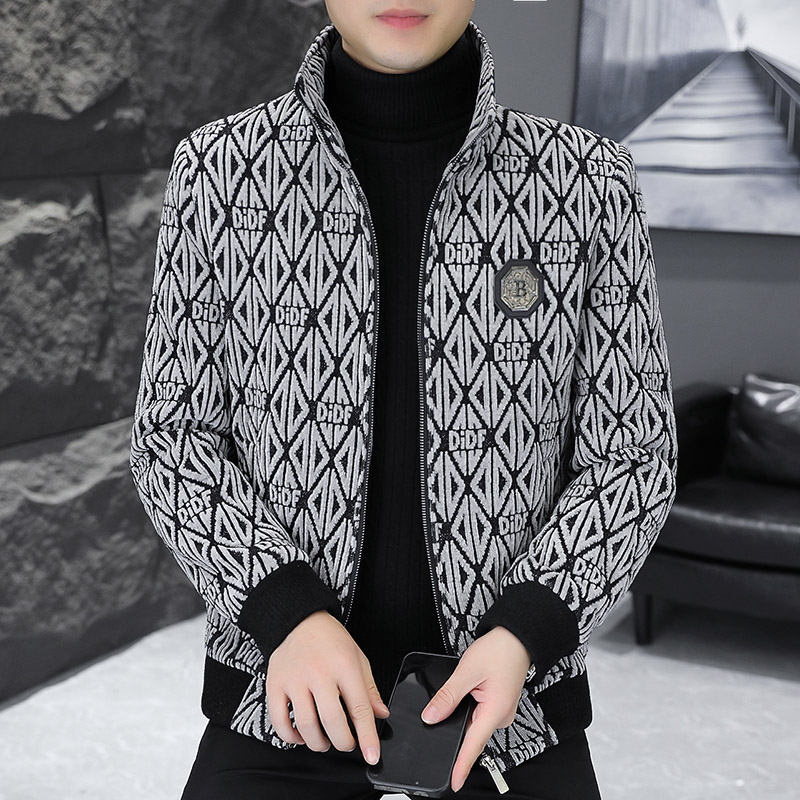 Brand winter Jacquard Woolen J - огляд і ціна Streetwear Brand Jacket