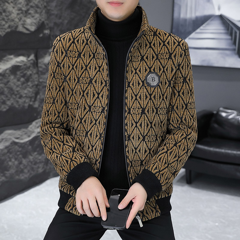 Brand winter Jacquard Woolen J - огляд і ціна Streetwear Brand Jacket
