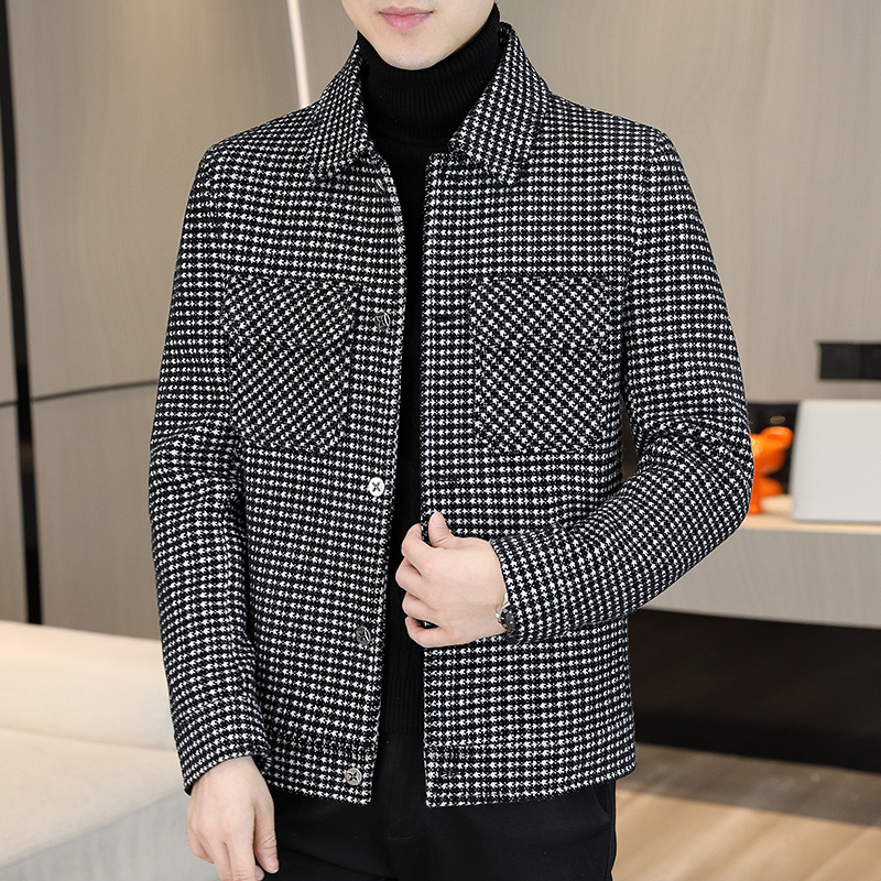 Brand Winter Plaid Woolen Jack - огляд і ціна Streetwear Brand Jacket