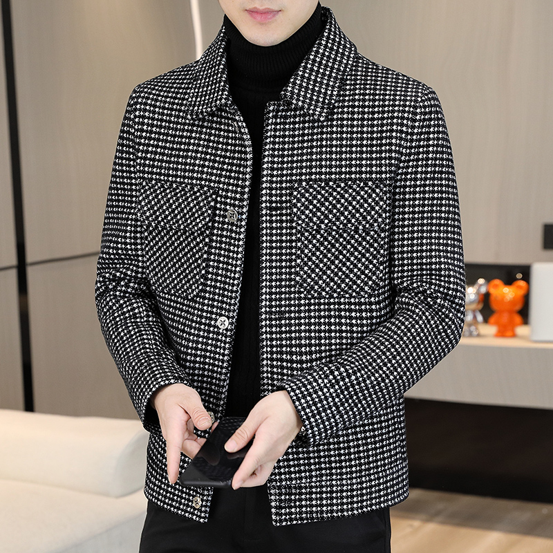 Brand Winter Plaid Woolen Jack - огляд і ціна Streetwear Brand Jacket