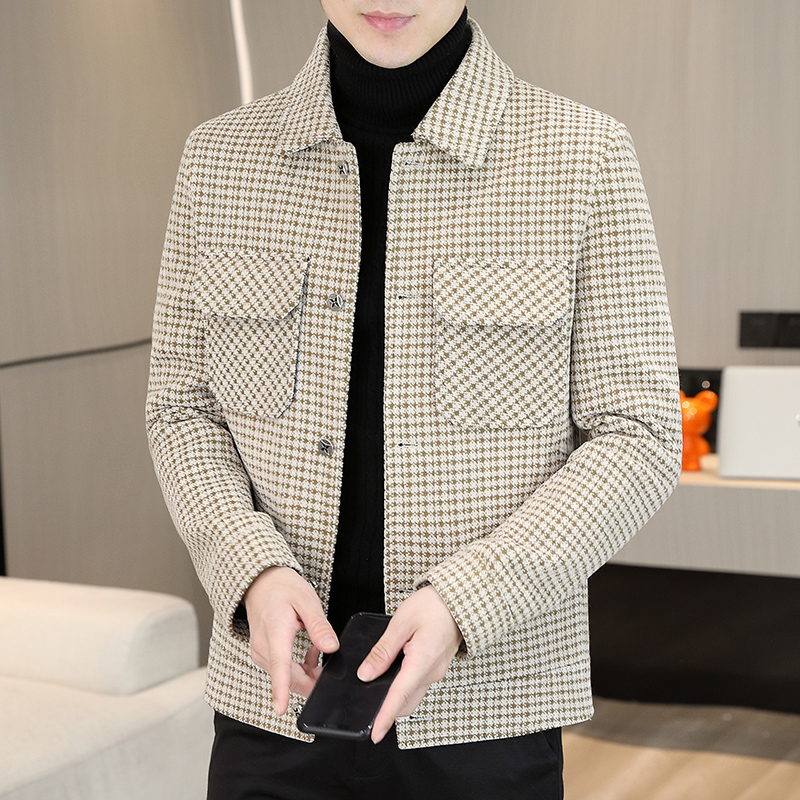 Brand Winter Plaid Woolen Jack - огляд і ціна Streetwear Brand Jacket