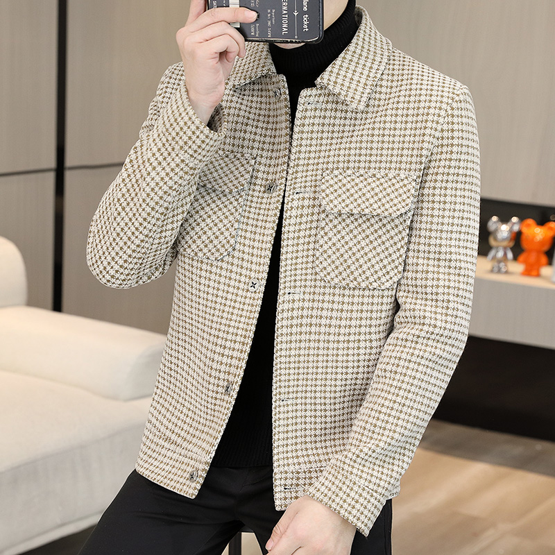 Brand Winter Plaid Woolen Jack - огляд і ціна Streetwear Brand Jacket