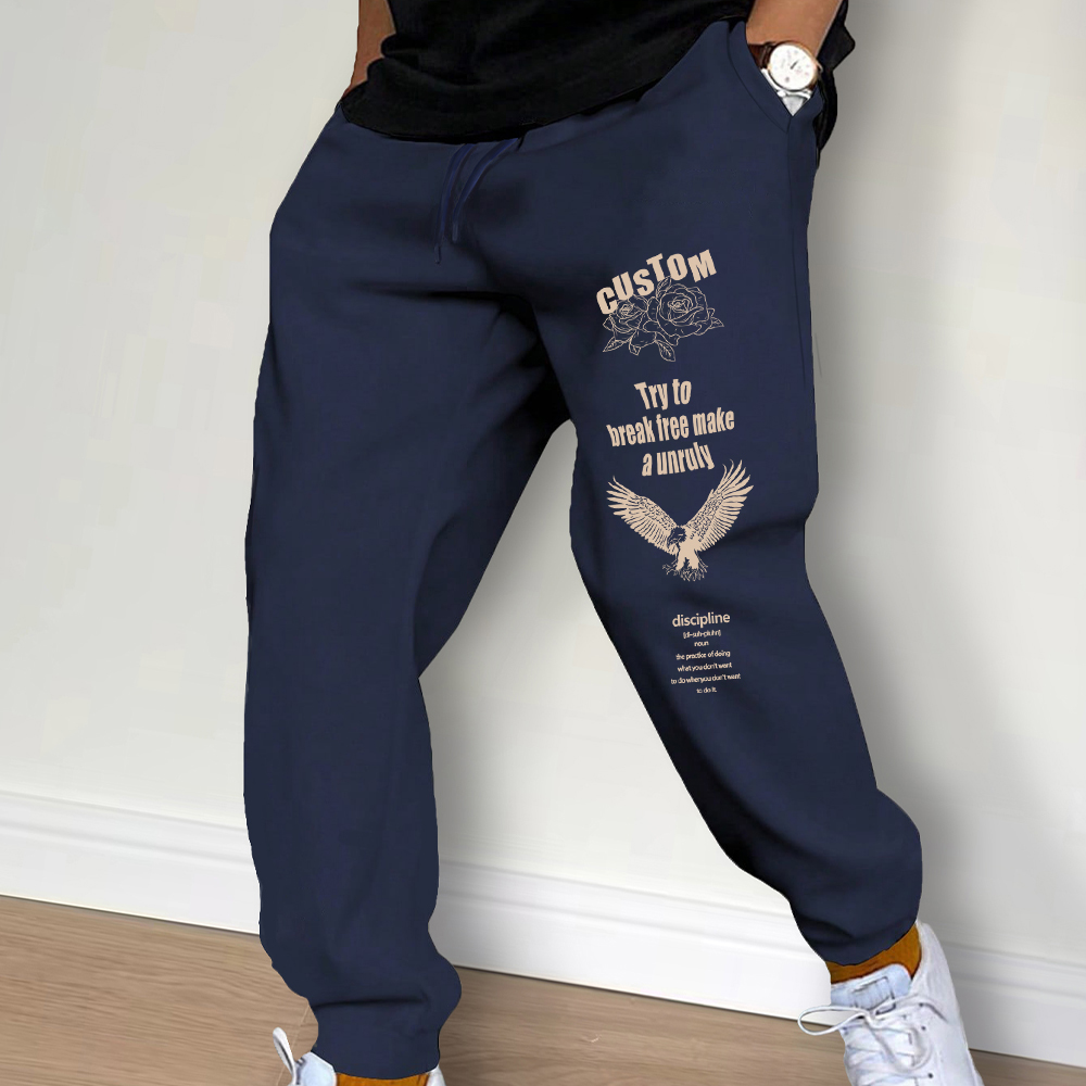 Men Sweatpants Spring Autumn N - огляд і ціна Streetwear Brand Clothing