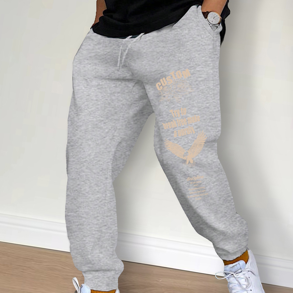 Men Sweatpants Spring Autumn N - огляд і ціна Streetwear Brand Clothing