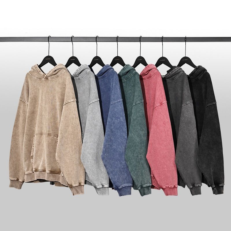 400G American Retro Heavy Swea - огляд і ціна Streetwear Brand Jacket